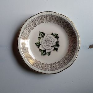 Blue Rose Tea Cup & Saucer Set | Made in U.S.A.